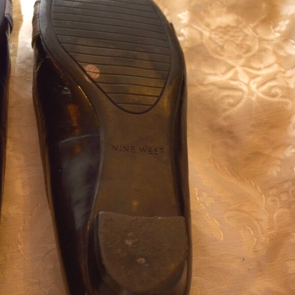 Nine West ballet Shoes Buckle Size 7.5 - Picture 8 of 14